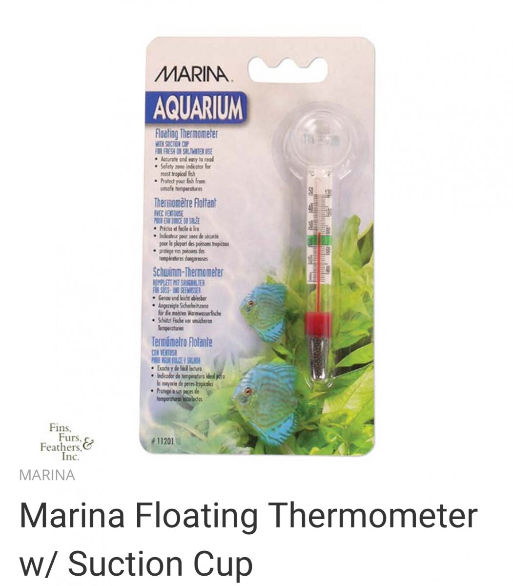 Floating Aquarium Thermometer - Marina