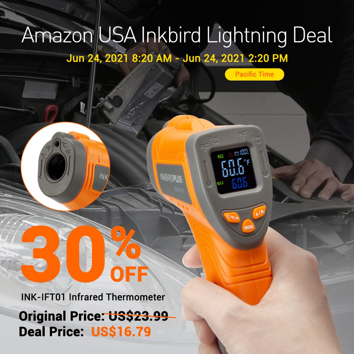 30% OFF for IR Thermometer [Lightning Deal of Amazon USA Store] | REEF2REEF  Saltwater and Reef Aquarium Forum