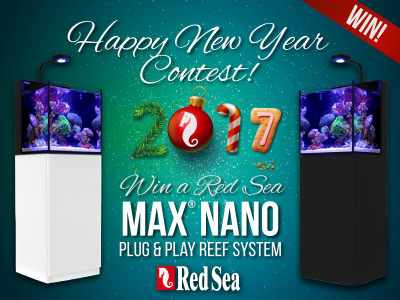 Happy New Year Red Sea MAX NANO Giveaway